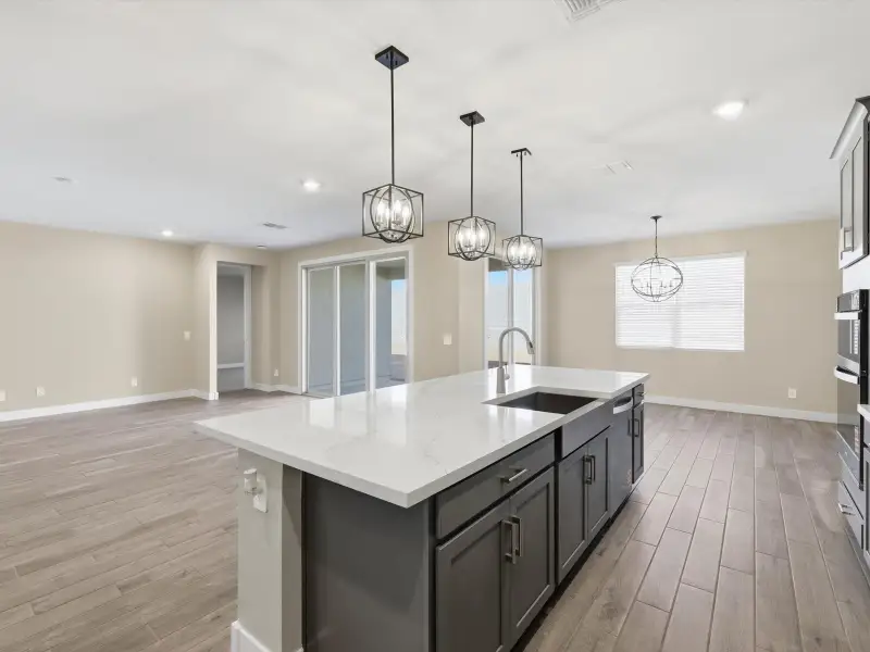 Furnished interior view inside a new home in Entrada Signature Series, Tolleson (Image 4).