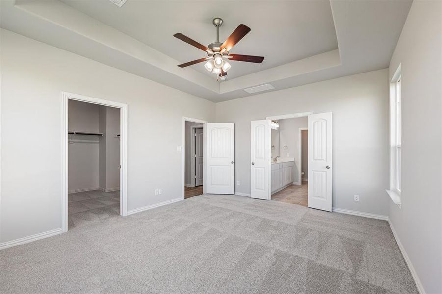Spacious, unfurnished interior of a new home in Fairview Meadows, Rhome (Image 17). Spacious, unfurnished interior of a new home in Fairview Meadows, Rhome (Image 17).