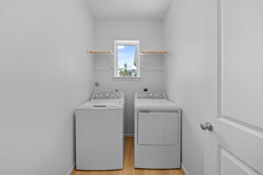 Furnished interior view inside a new home in Redbud, Hockley (Image 15).