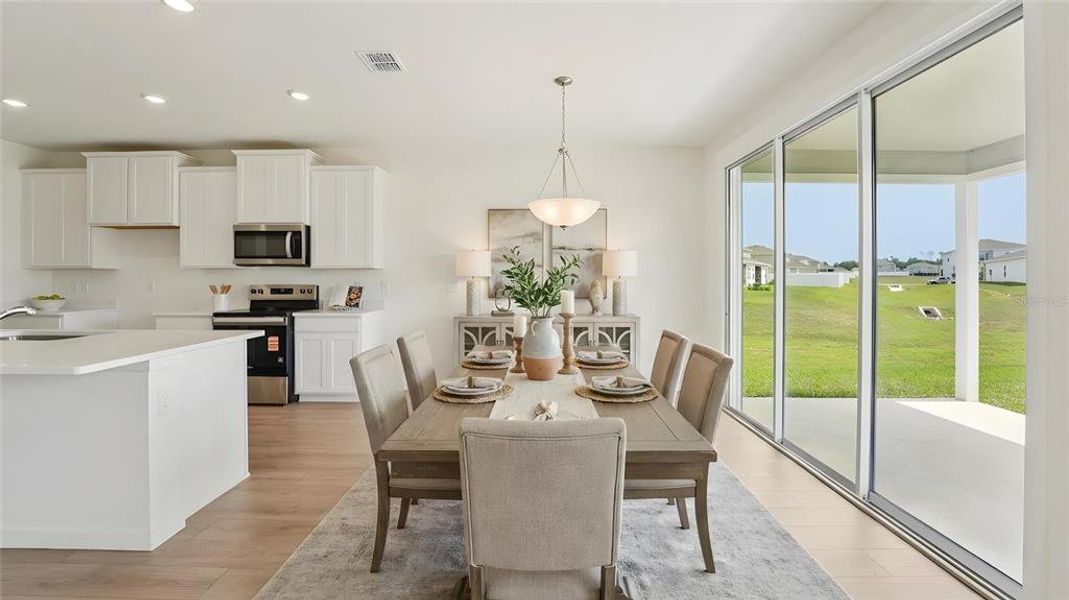 Furnished interior view inside a new home in Briarwood, Alachua (Image 6).