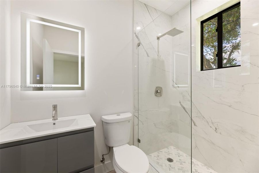 Furnished interior view inside a new home in , Miami (Image 19).