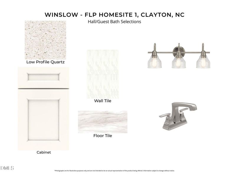 FLP 6 - Hall and Guest Bath