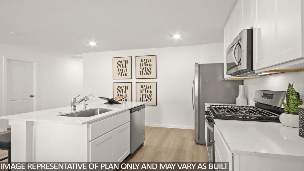 Furnished interior view inside a new home in Whitetail Run, Caldwell (Image 17).