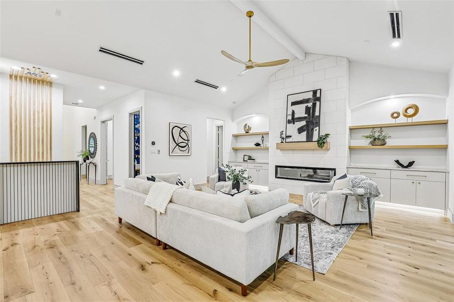 Furnished interior view inside a new home in , Trophy Club (Image 18).