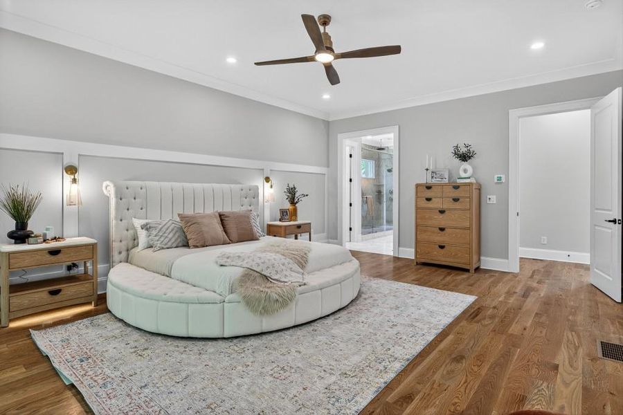 Furnished interior view inside a new home in , Newnan (Image 76).
