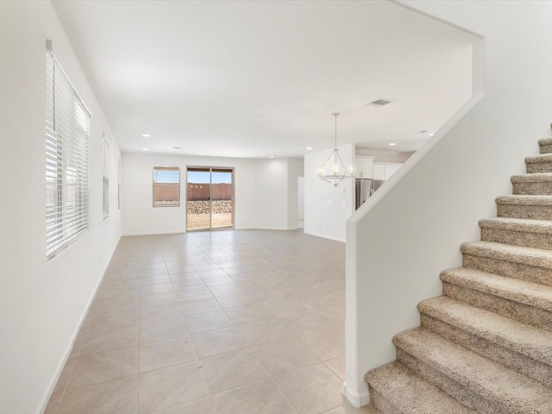 Spacious, unfurnished interior of a new home in Rincon Crest at Rocking K, Tucson (Image 7). Spacious, unfurnished interior of a new home in Rincon Crest at Rocking K, Tucson (Image 7).