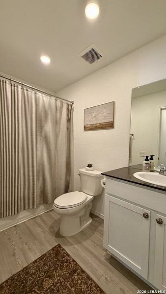Furnished interior view inside a new home in Mission del Lago, San Antonio (Image 13).