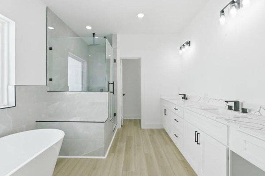 Furnished interior view inside a new home in , Houston (Image 11).