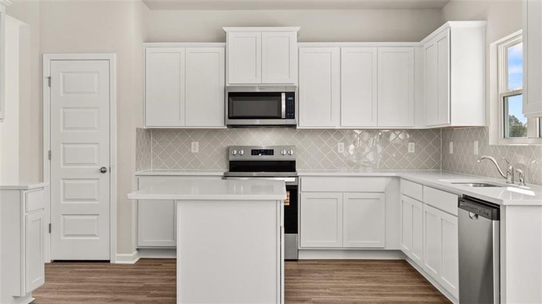 Furnished interior view inside a new home in Locust Grove Station - Cedar Ridge, Locust Grove (Image 7).