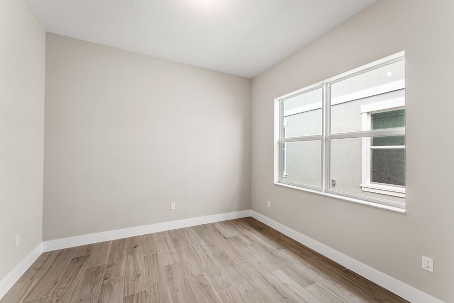 Representative unfurnished interior of a home built from the Monarch by Mattamy Homes in Newfield - Rosette Park, Palm City (Image 11).