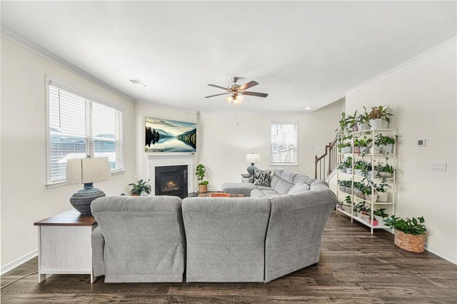 Furnished interior view inside a new home in Independence, Loganville (Image 57).