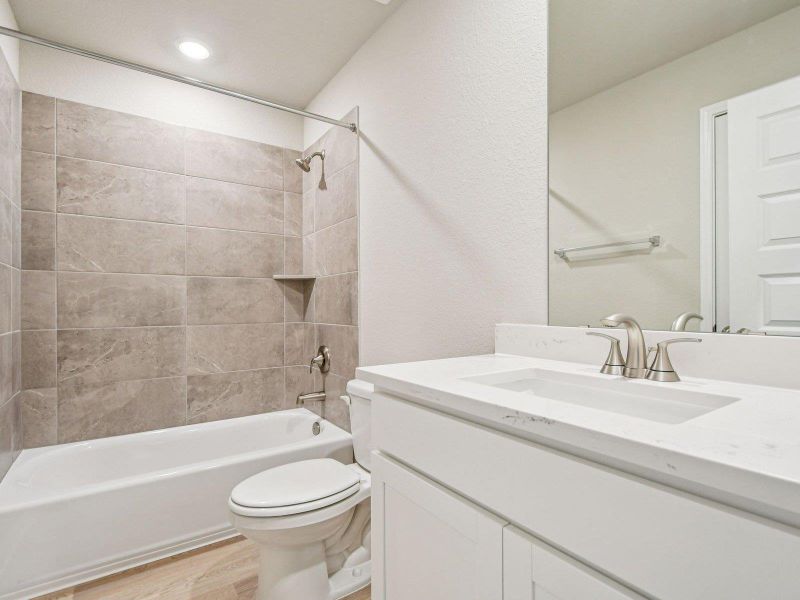 Photo is not of the actual home, but is an inspirational photo of builder’s model home and may depict options, furnishings, and/or decorator features that are not included