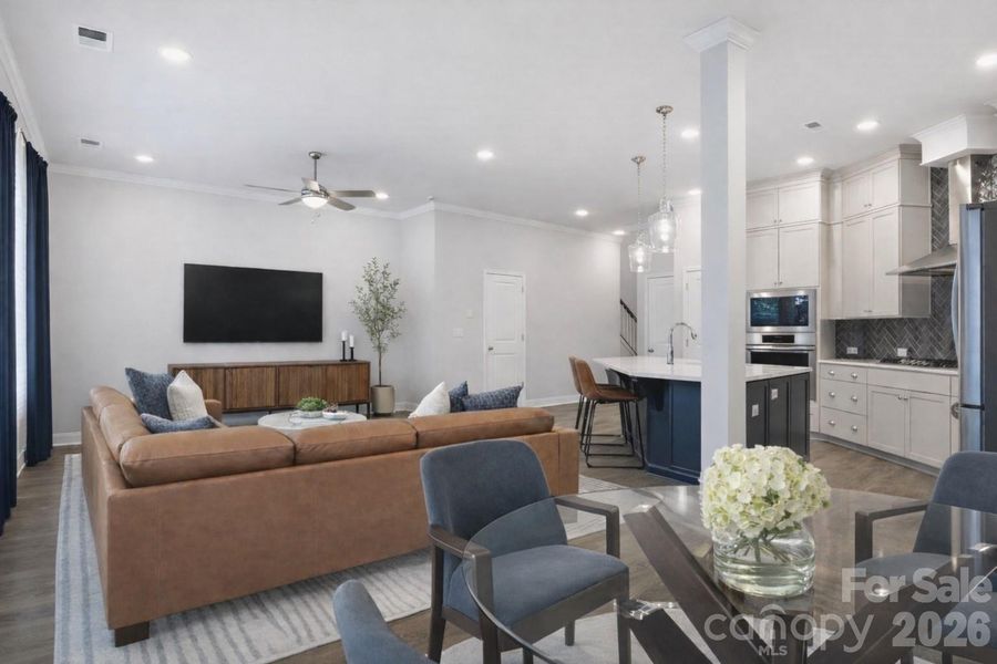 Vitrtually staged/designed