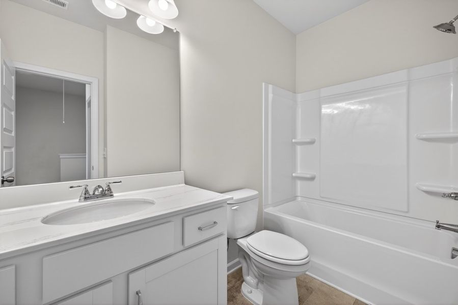 Furnished interior view inside a new home in The Andros, Dalton (Image 12).