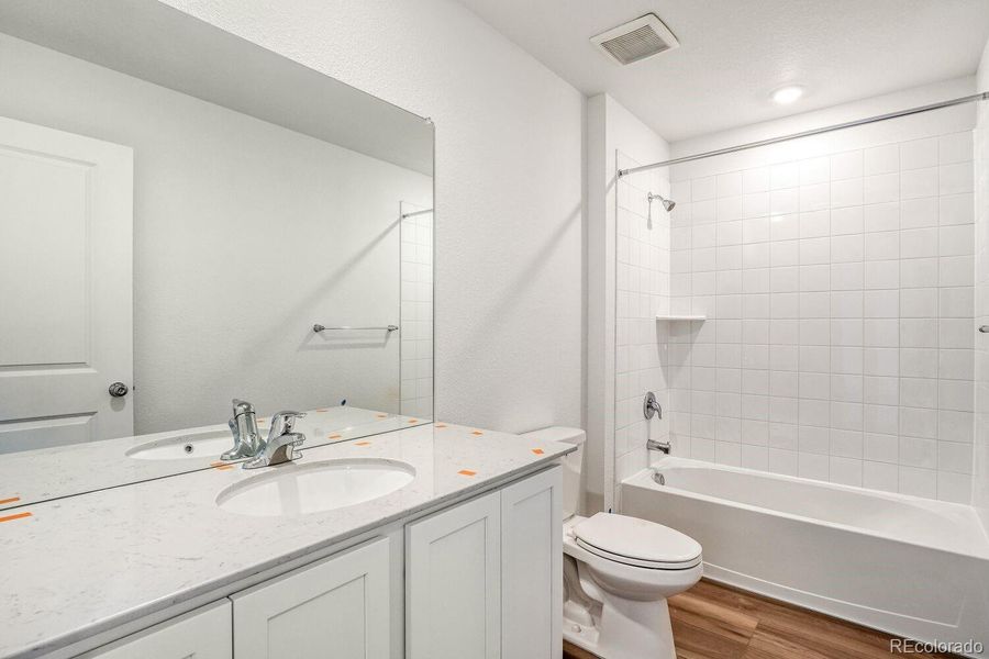 Furnished interior view inside a new home in Muegge Farms, Bennett (Image 4).