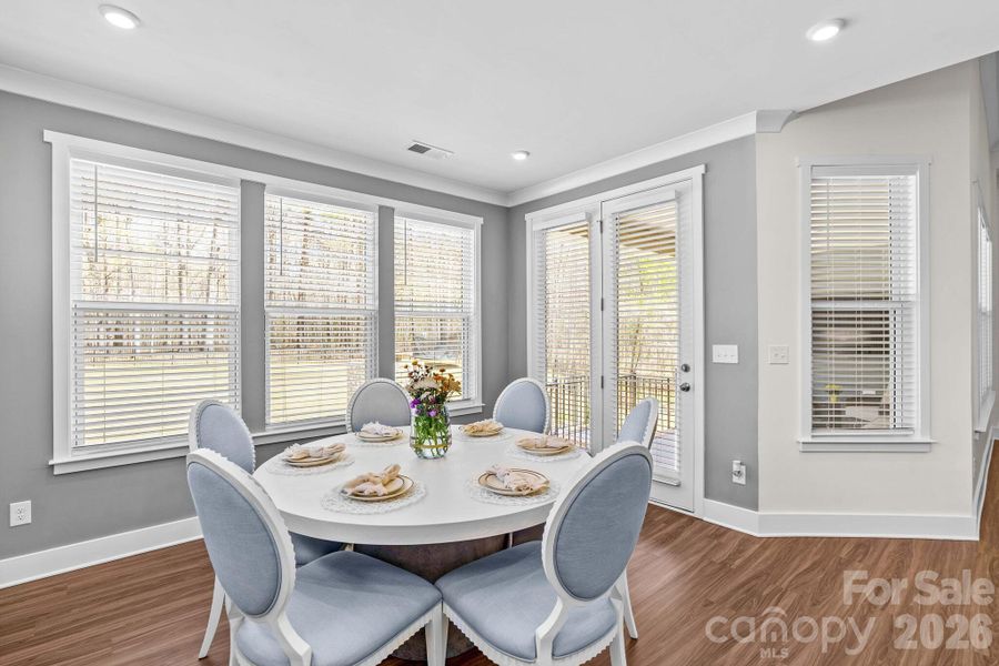 Furnished interior view inside a new home in , Salisbury (Image 37).