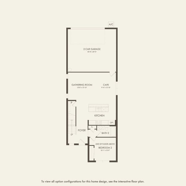 2D floor plan layout for the Caden by Pulte Homes in Lakehaven Estates, Clermont, FL (Image 3). 2D floor plan layout for the Caden by Pulte Homes in Lakehaven Estates, Clermont, FL (Image 3).