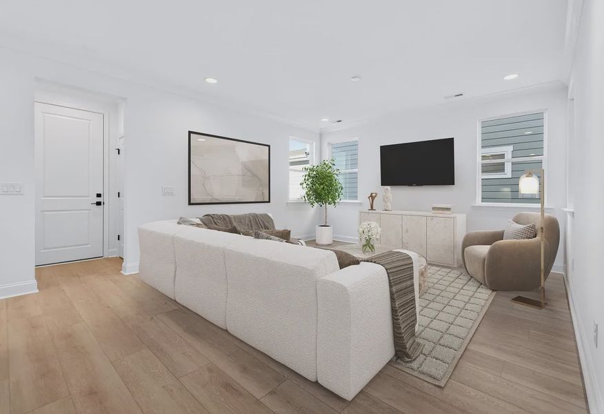 Virtually Staged Living Room - 9 of 23 Virtually Staged Living Room - 9 of 23