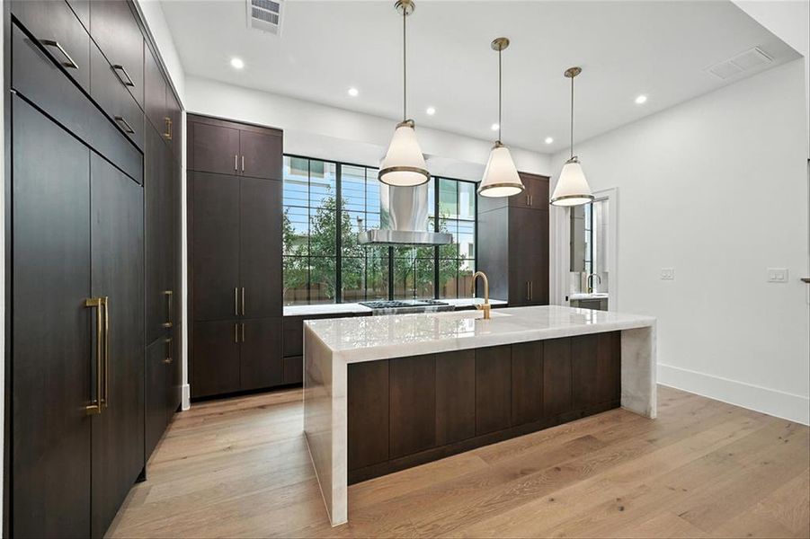 Furnished interior view inside a new home in Fields, Frisco (Image 3).