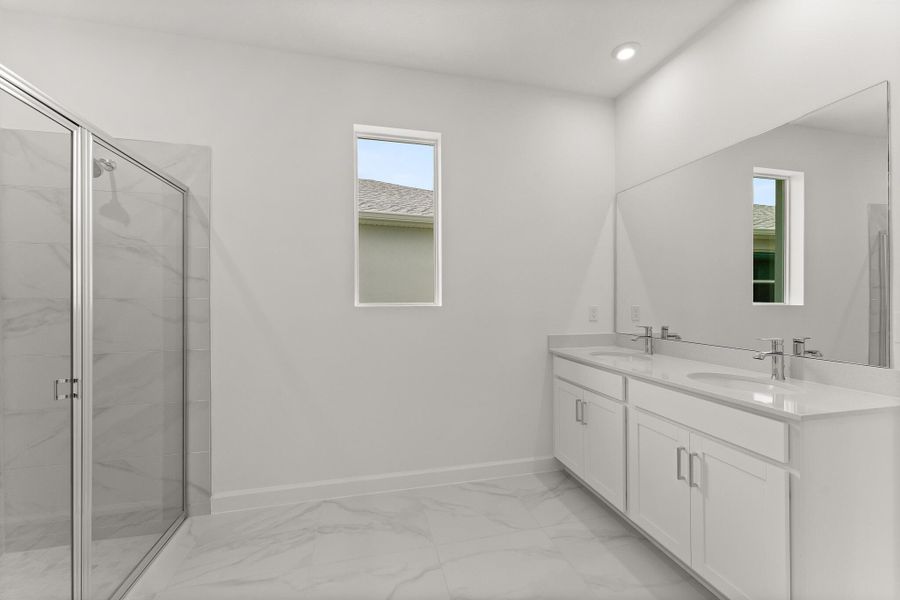 Furnished interior view inside a new home in Tradition - Cadence, Port St. Lucie (Image 4).