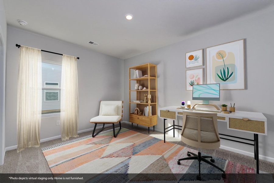 Furnished interior view inside a new home in Jordan Grove, Conway (Image 11).