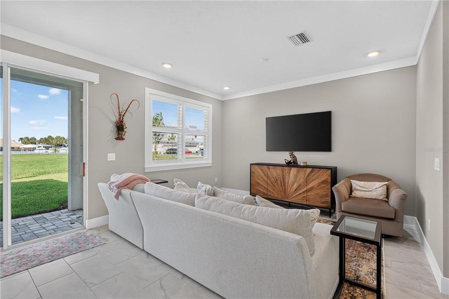 Furnished interior view inside a new home in , Wesley Chapel (Image 7).