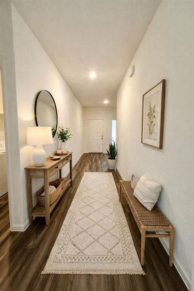 Furnished interior view inside a new home in Gateway Parks, Forney (Image 3).