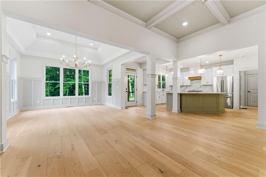 Spacious, unfurnished interior of a new home in , Canton (Image 39).