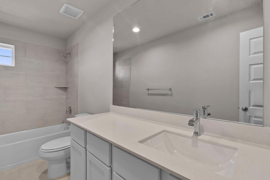 Furnished interior view inside a new home in Morton Creek Ranch, Katy (Image 6).