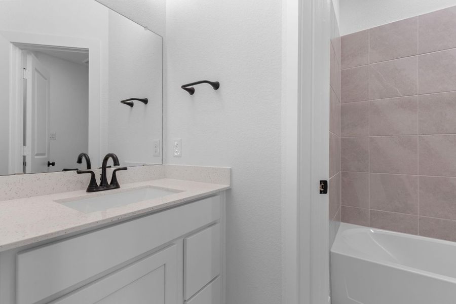 Furnished interior view inside a new home in Fulbrook on Fulshear Creek 60', Fulshear (Image 9). Furnished interior view inside a new home in Fulbrook on Fulshear Creek 60', Fulshear (Image 9).