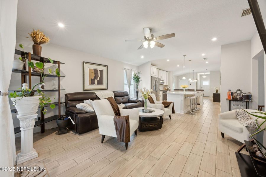 Furnished interior view inside a new home in , Jacksonville (Image 12). Furnished interior view inside a new home in , Jacksonville (Image 12).