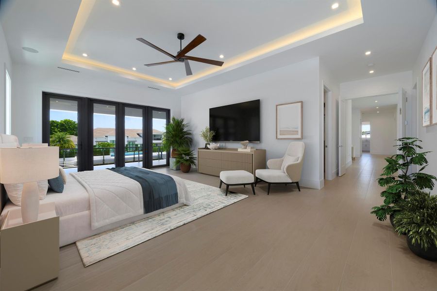 Spacious, unfurnished interior of a new home in , North Palm Beach (Image 20).