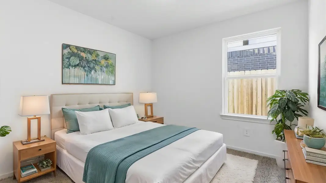 Furnished interior view inside a new home in Lakes at Westland Ranch, League City (Image 11).