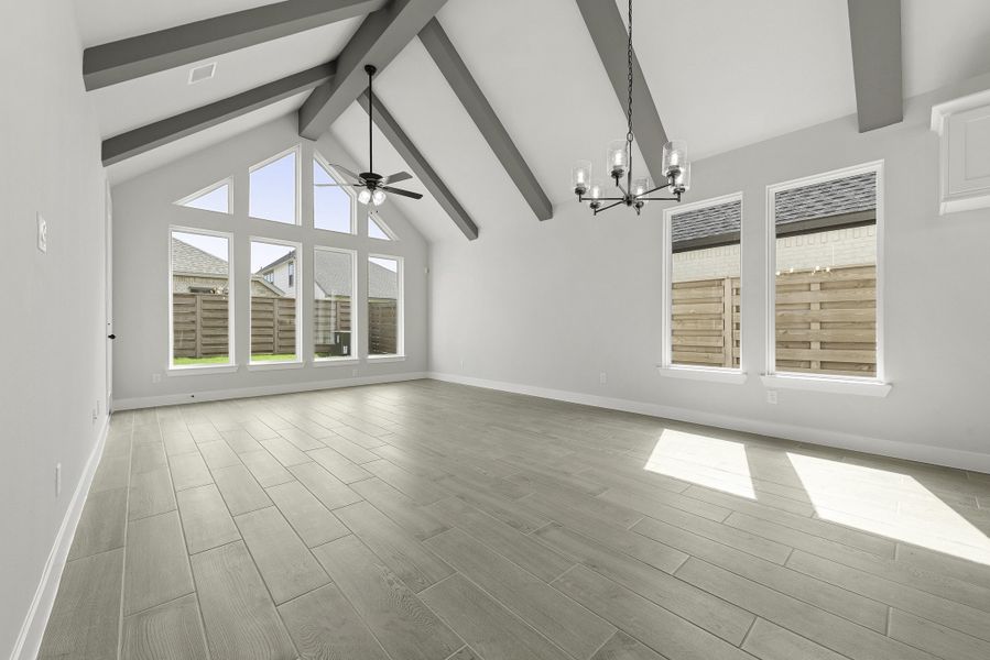 Spacious, unfurnished interior of a new home in Austin Point, Richmond (Image 18).