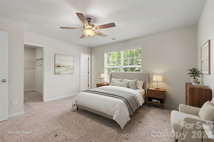 Furnished interior view inside a new home in Autumn Brook, Stanley (Image 11).