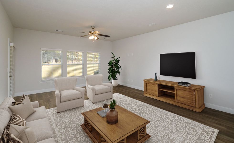 Furnished interior view inside a new home in Caroleton Townhomes, Grovetown (Image 6).