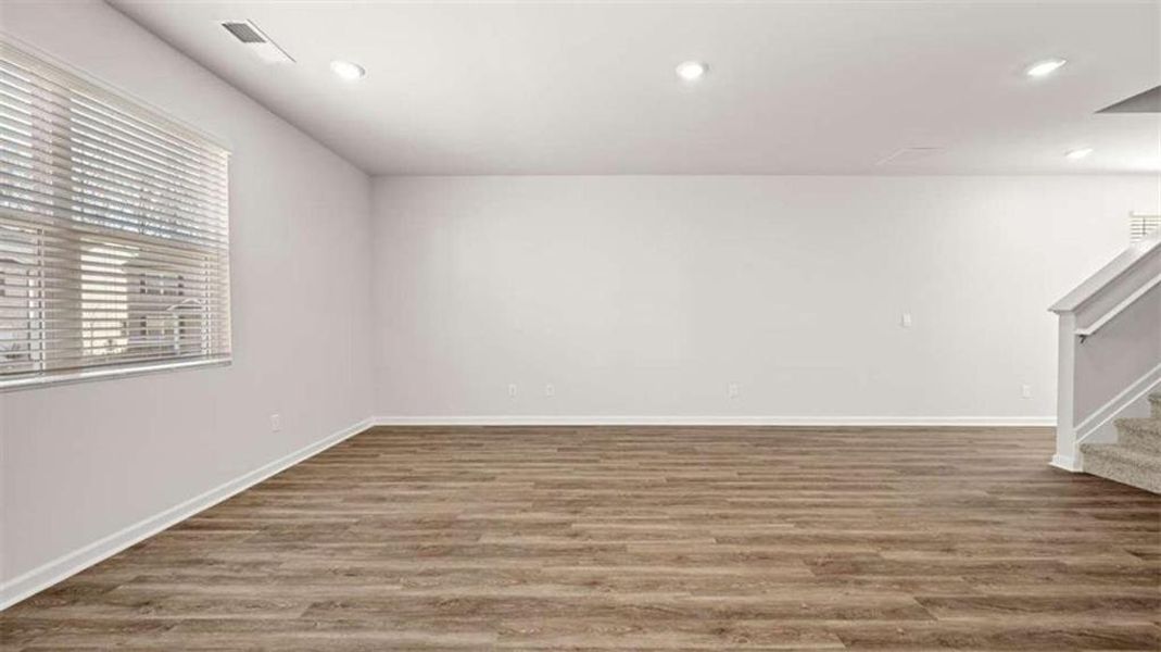 Spacious, unfurnished interior of a new home in Oakchase at Hampton, Hampton (Image 24). Spacious, unfurnished interior of a new home in Oakchase at Hampton, Hampton (Image 24).