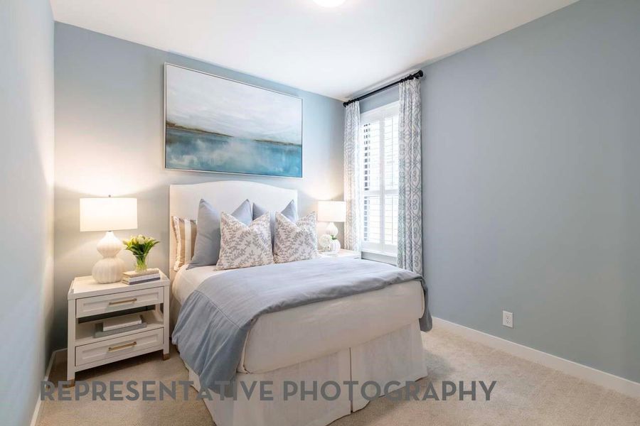 Furnished interior view inside a new home in Midline, Webster (Image 36).
