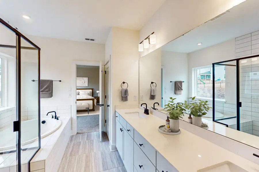 Furnished interior view inside a new home in Friendship Village, Apex (Image 4).