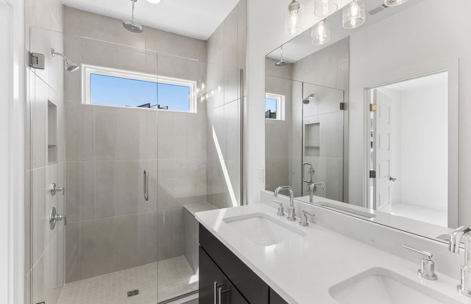 Furnished interior view inside a new home in Skyline, Nashville (Image 13).
