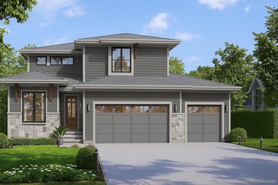 Front exterior of a new home in , Superior, CO, highlighting curb appeal (Image 13).