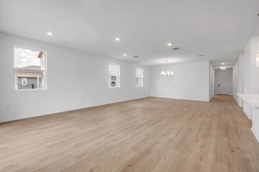 Spacious, unfurnished interior of a new home in Ardisia Park, New Smyrna Beach (Image 17). Spacious, unfurnished interior of a new home in Ardisia Park, New Smyrna Beach (Image 17).
