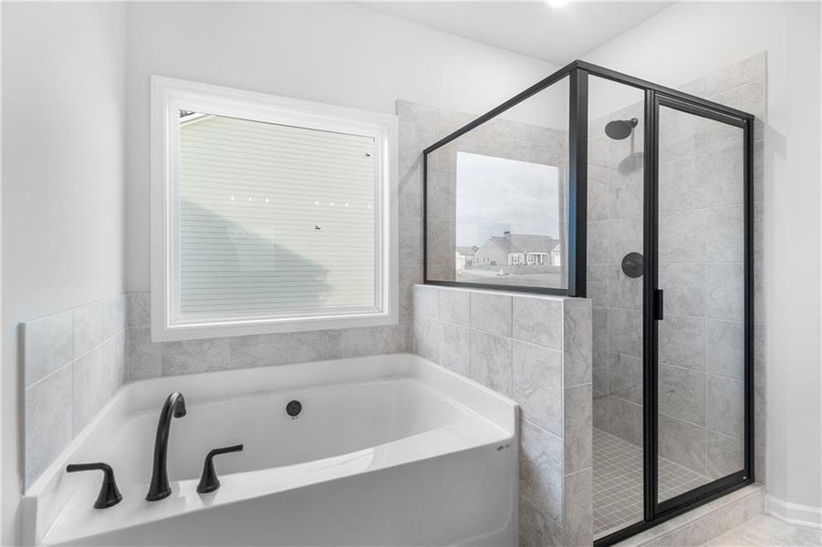 Furnished interior view inside a new home in Harmony Farms, Eatonton (Image 12).