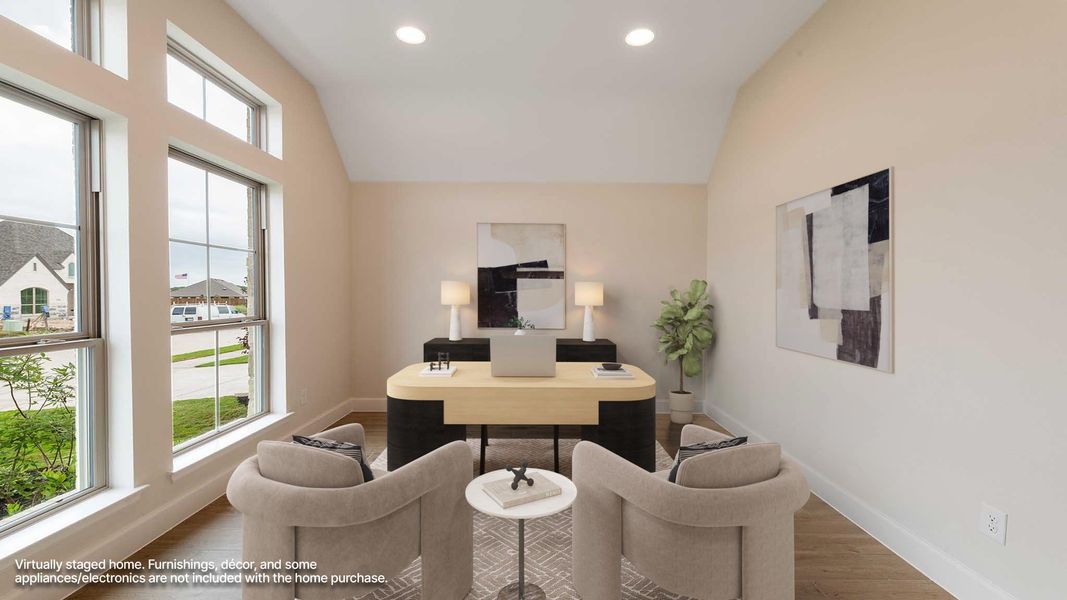 Furnished interior view inside a new home in Meraki, Forney (Image 8).