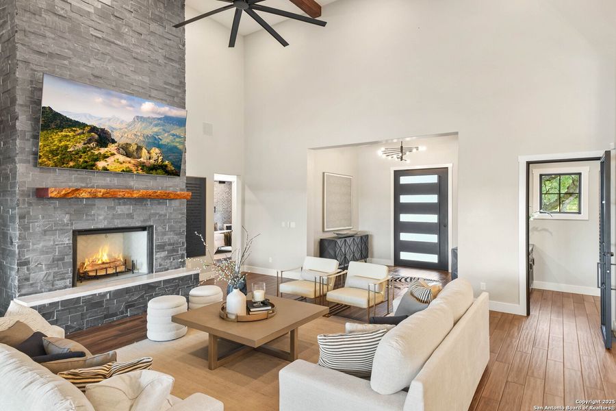 Furnished interior view inside a new home in , Fredericksburg (Image 12). Furnished interior view inside a new home in , Fredericksburg (Image 12).