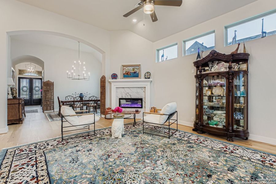 Furnished interior view inside a new home in Mesa Western, Cibolo (Image 29).