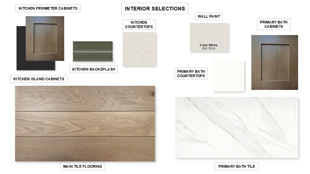 Sample of building materials used in homes in Parkside On The River 50', Georgetown (Image 18).