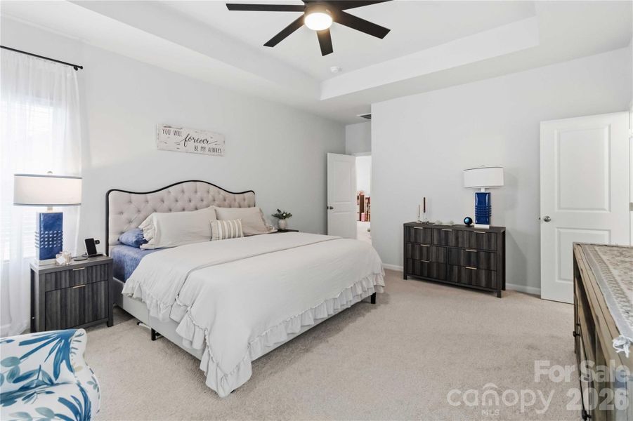 Furnished interior view inside a new home in McFarland Estates, York (Image 16).