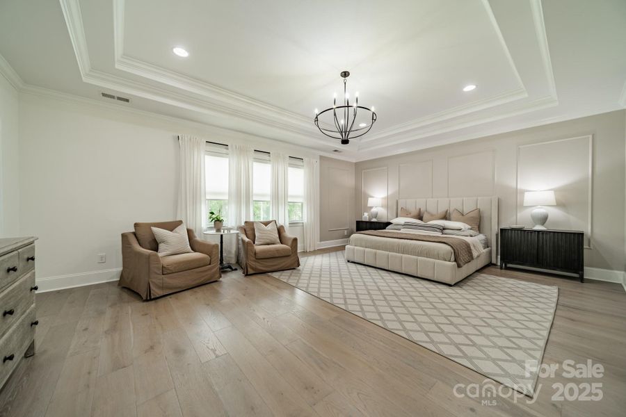 Furnished interior view inside a new home in , Waxhaw (Image 31).