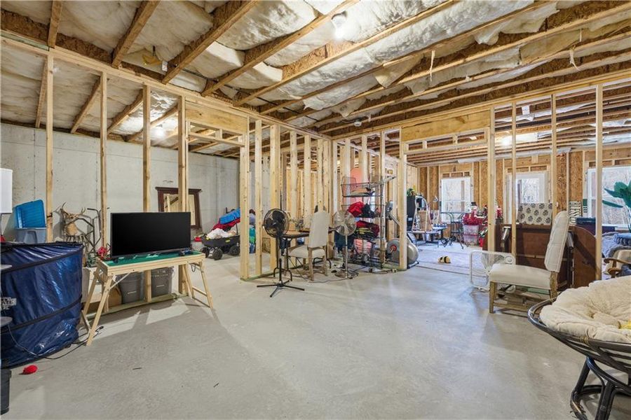 In-progress construction of a new home in , Waleska, GA (Image 43).